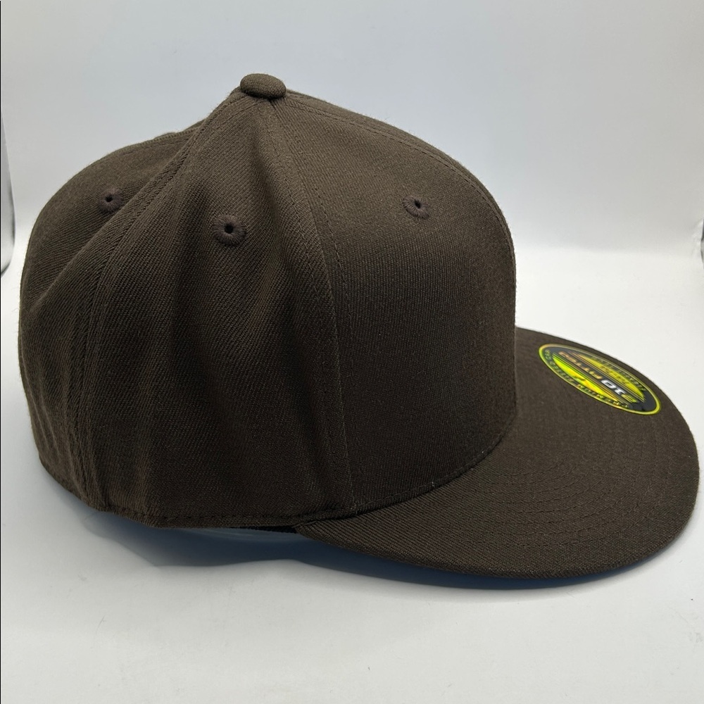 Brown Fitted baseball Cap. Brand new.  Never worn - Picture 6 of 14